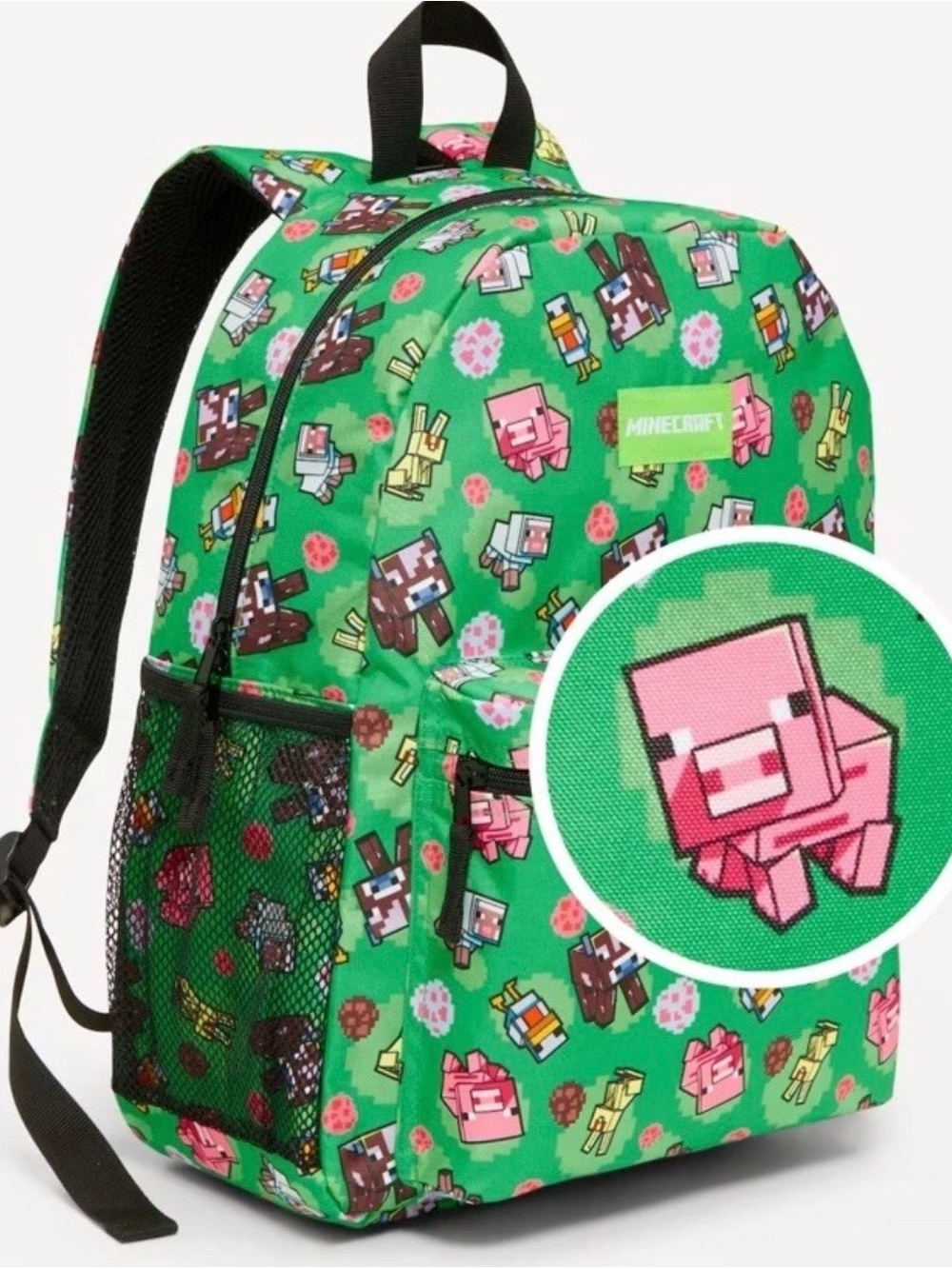 Minecraft Backpack & Lunchbox